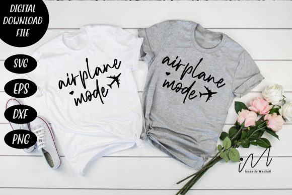 Airplane Mode T-Shirt SVG Cut File Review