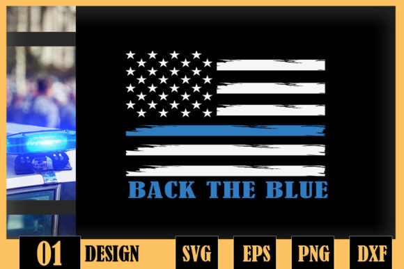 Back the Blue Thin Blue Line USA Flag Review