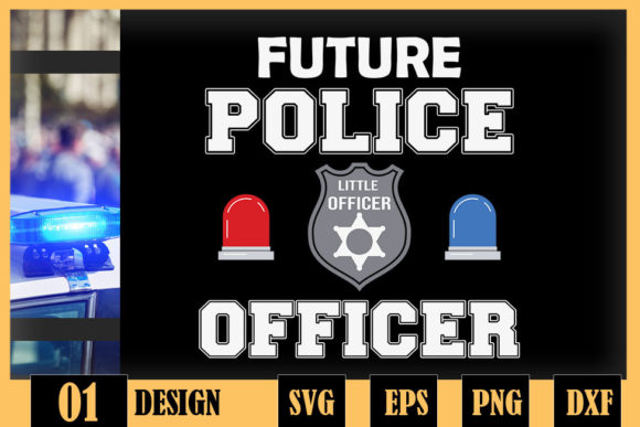 Future Police Officer Child Kids Embroidery Review