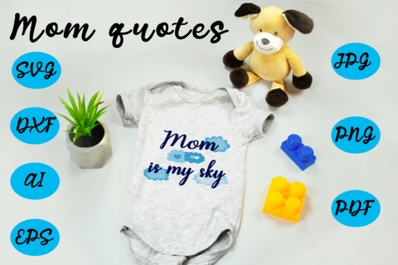 Mom Is My Sky Embroidery Review