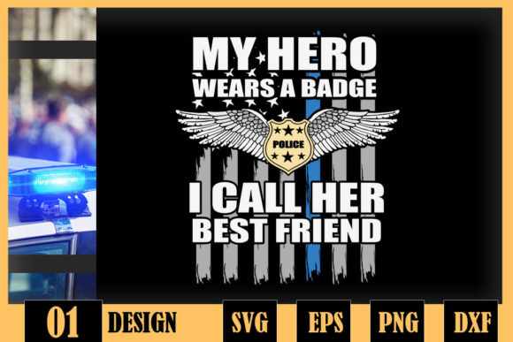 Police Badge Best Friend Police Officer Embroidery Review