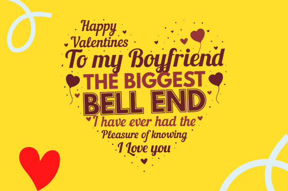 Review: VALENTINES BOYFRIEND RUDE GIFTS for HIM Embroidery Design