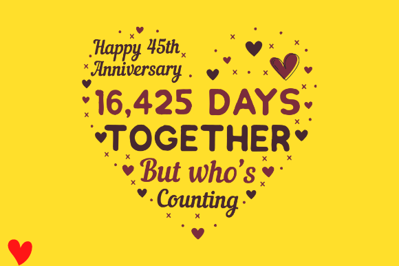 Reviewing CELEBRATE 45TH WEDDING ANNIVERSARY for Real Embroidery Projects