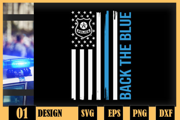 Usa Flag Police Badge Back the Blue Review